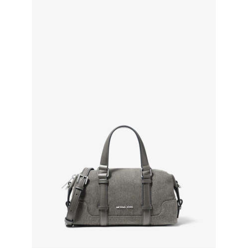 Michael Kors teddi extra-small washed denim crossbody bag