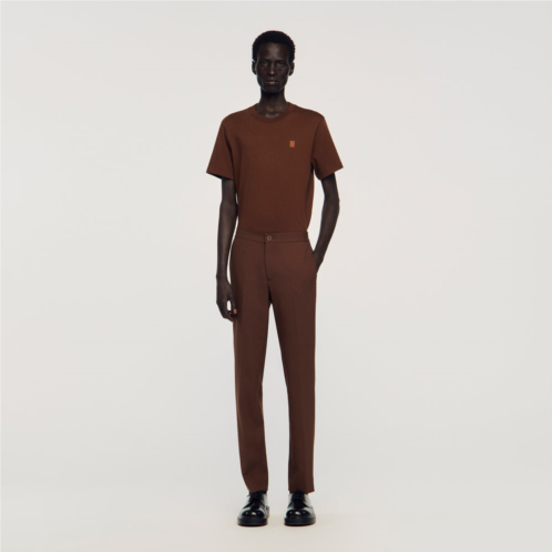 Sandro jersey trousers