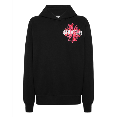 PHILIPP PLEIN hoodie sweatshirt worldwide crest