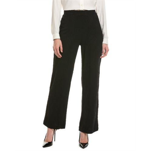 anne klein solid textured pant