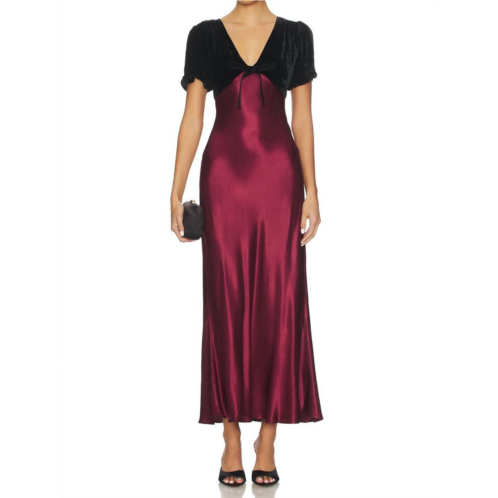 Rails dory dress in garnet