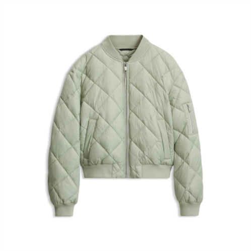 BOSS water-repellent jacket with diamond quilting