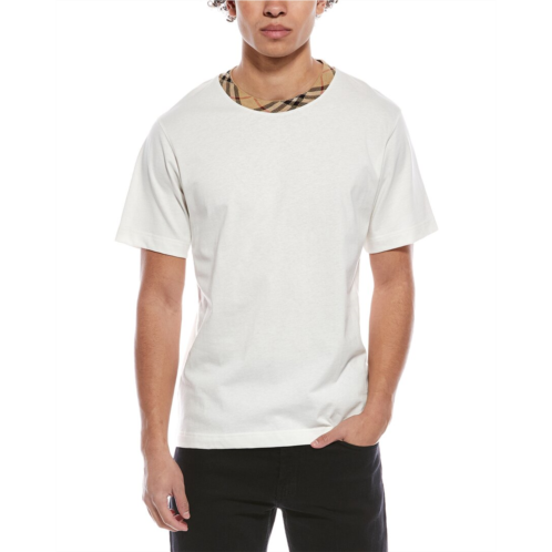 Burberry check trim t-shirt