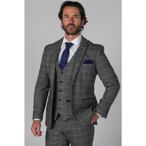 Paul Andrew harris - tweed blazer formal office wedding sport coat
