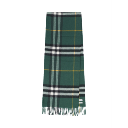 BURBERRY rich green lightweight scarf