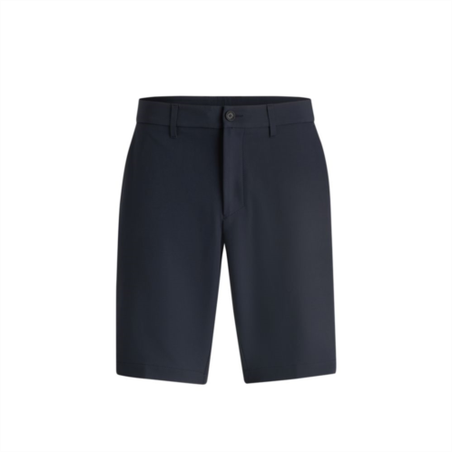 BOSS slim-fit shorts in water-repellent stretch fabric