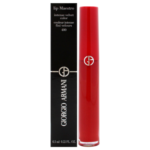 Giorgio Armani lip maestro intense velvet color - 400 the red by for women - 0.22 oz lipstick