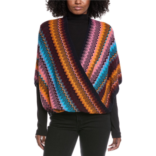 Missoni wool-blend poncho