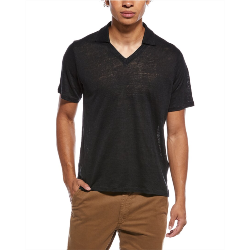 Rag & bone classic linen johnny polo shirt