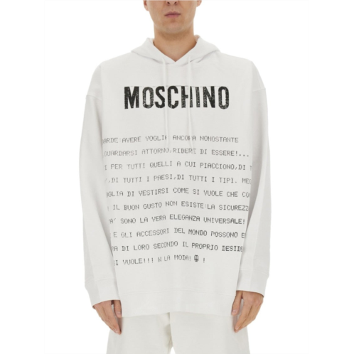 Moschino archive message hoodie