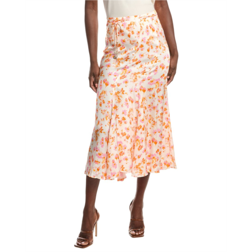 Maje satin skirt