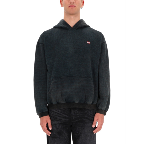 DIESEL washed black s-kai hoodie