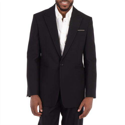 Burberry single-breasted wool tailored jacket