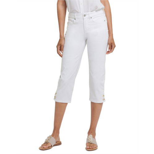 NYDJ marilyn optic white crop jean