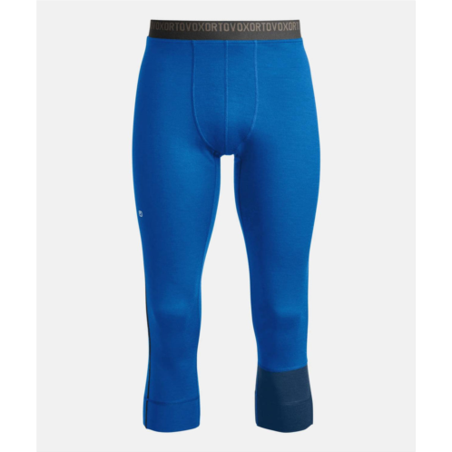 Ortovox mens 185 rock n wool short pants in blue note