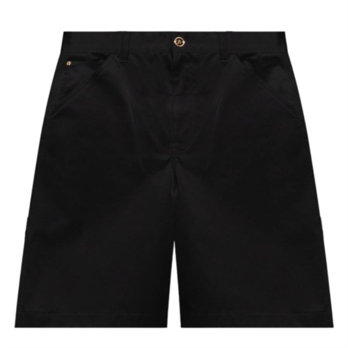 Versace medusa hardware gabardine cargo shorts