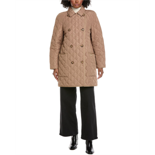 Burberry diamond quilted coat