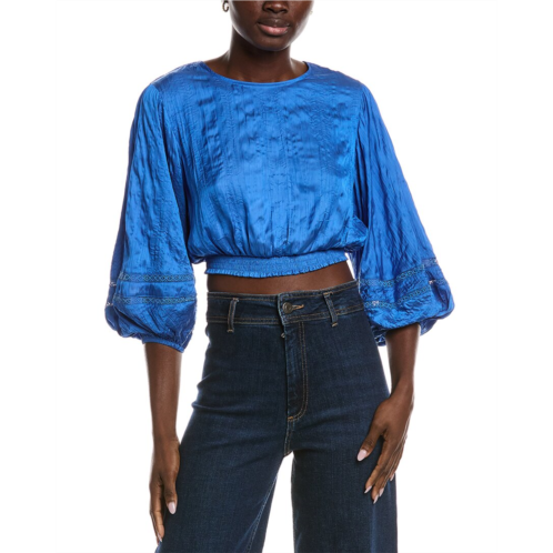 Maje balloon sleeve blouse