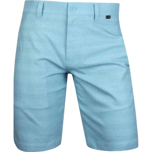 TravisMathew mens lake powell shorts in heather delphinium