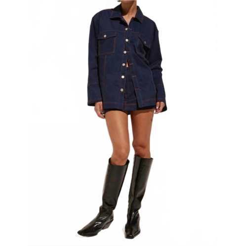 Seven Wonders veronica jacket in navy