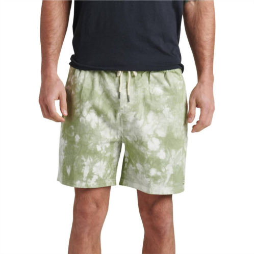 Junk Food ford tie-dye 6 inseam shorts in sage