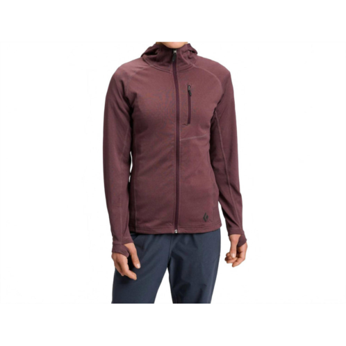 Black Diamond coefficient hoody in fig