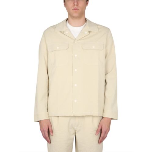 Howlin bowling neck cotton shirt