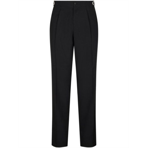 CELLAR DOOR tailored black trousers with straight leg