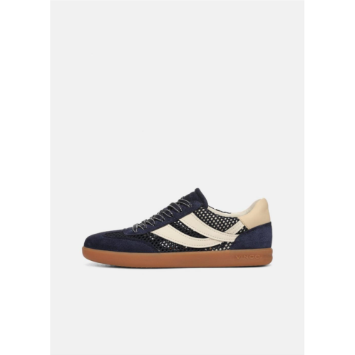 Vince oasis netting & leather sneaker
