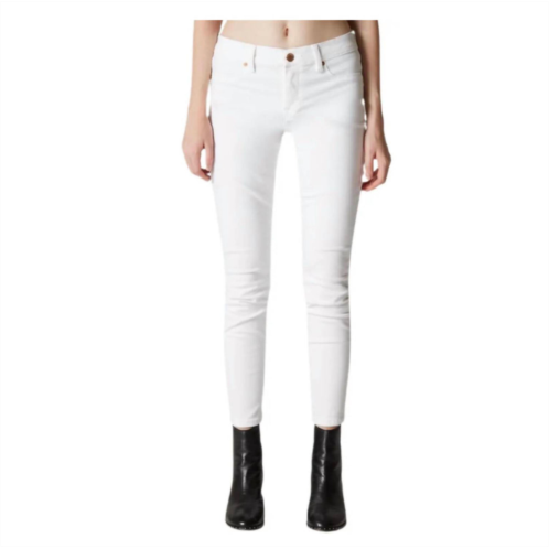 BLANKNYC low rise skinny jeans in great white