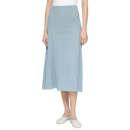 Lafayette 148 New York pointelle stitch skirt