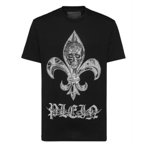 PHILIPP PLEIN round neck t-shirt chrome