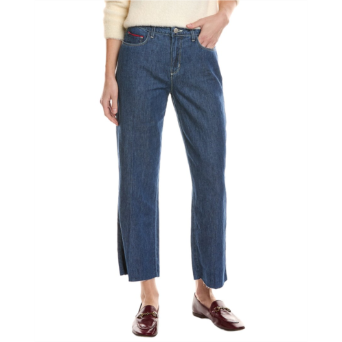 wanda high-rise crop wide leg pant