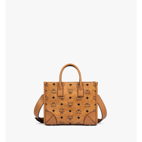 Mcm small muenchen tote in visetos