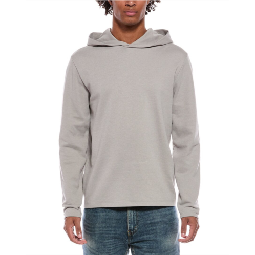 Vince double face pique hoodie
