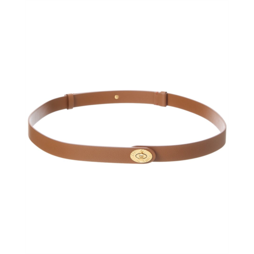 Burberry cotswoods leather belt