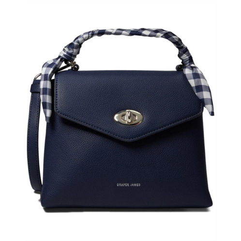Draper James womens spencer bag blue adjustable crossbody strap handbag jdm1922