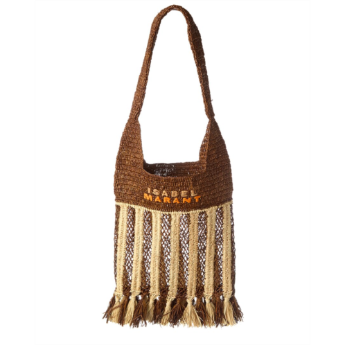 Isabel Marant praia small raffia tote