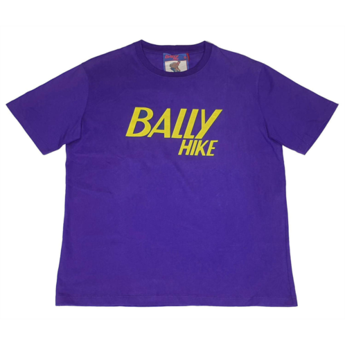 BALLY mens hike logo graphic t-shirt in admiral blue