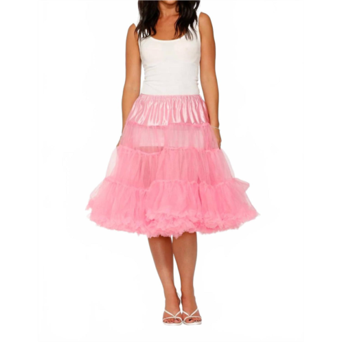 Orchid Bloom petticoat skirt in pink