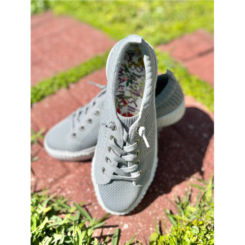 BLOWFISH wistful weave sneaker in gray