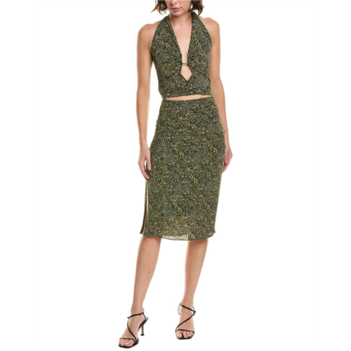 Isabel Marant printed jersey midi skirt