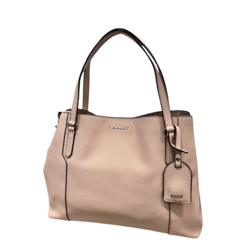 Bally seraphine 6224466 blush leather shoulder/tote bag