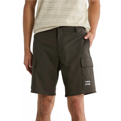 Billabong mens quinn hybrid 19 shorts in olive