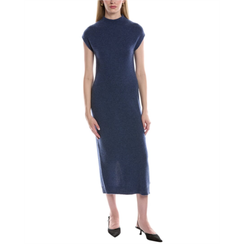 Philosophy funnel neck cashmere midi sweaterdress