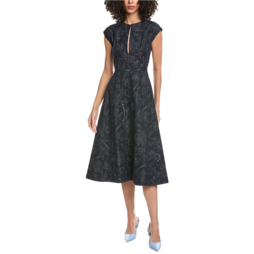 Etro denim midi dress