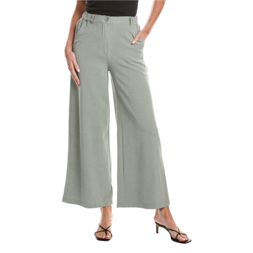 Max Studio woven wide leg pant