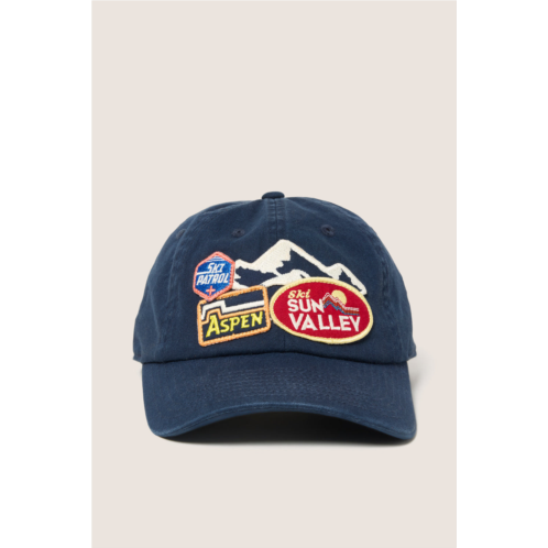 AMERICAN NEEDLE womens patchwork baseball hat