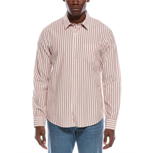 Vince classic fit stripe shirt
