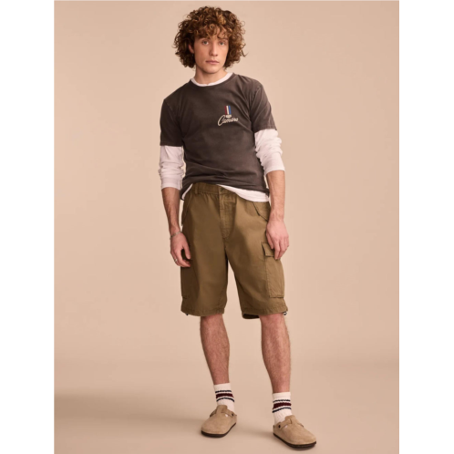 Lucky Brand mens parachute cargo short